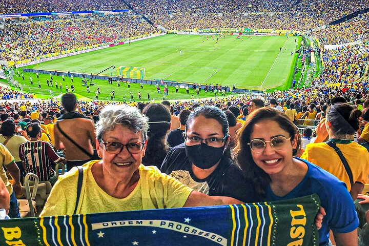 Football Match in Rio de Janeiro - Guided with Transportation