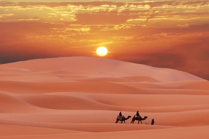 Merzouga desert tour from Marrakech & camel ride