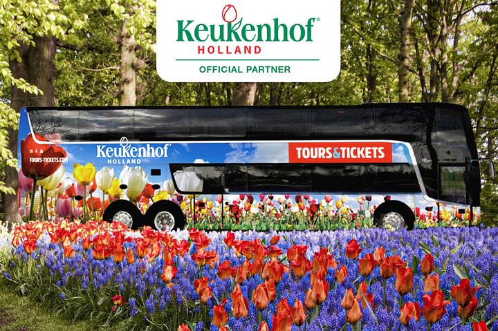 From Amsterdam: Keukenhof Gardens Ticket and Transfer
