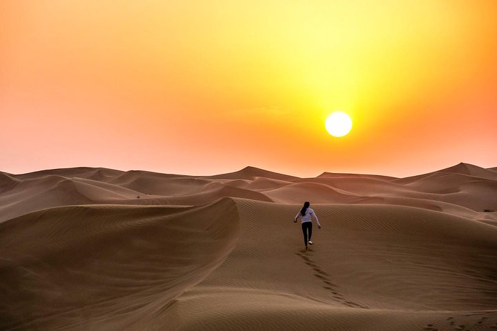 Liwa Overnight Desert Safari with Private Tent, Hot BBQ Dinner & Breakfast