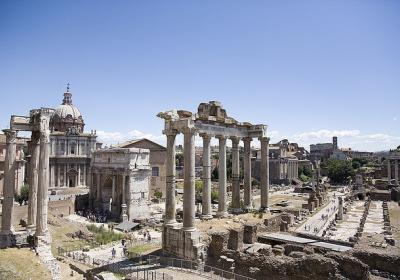 Ruins Of The Palatine Hill
